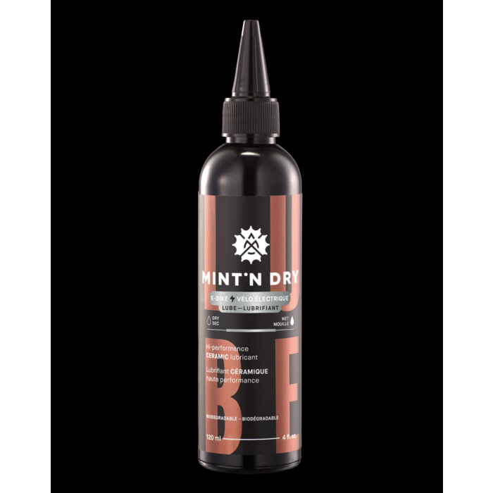 MINT'N DRY Lubrifiant céramique E-BIKE 120ml