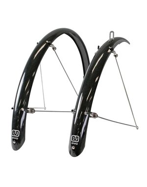  EVO, Power Guard, Fender, 26'' x 1.9'' to 2.1'', 60mm, Black, Pair