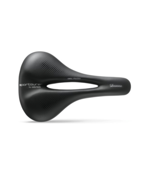  Selle Italia, Donna Gel Flow, Saddle, Women, 344g, Black