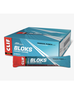 cliff Clif,  Bloks, Jujubes, Punch Tropical, 60g