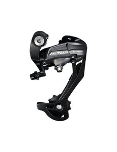 Shimano Shimnao, REAR DERAILLEUR, RD-M370-L, ALTUS, SGS 9-SPEED, DIRECT ATTACHMENT