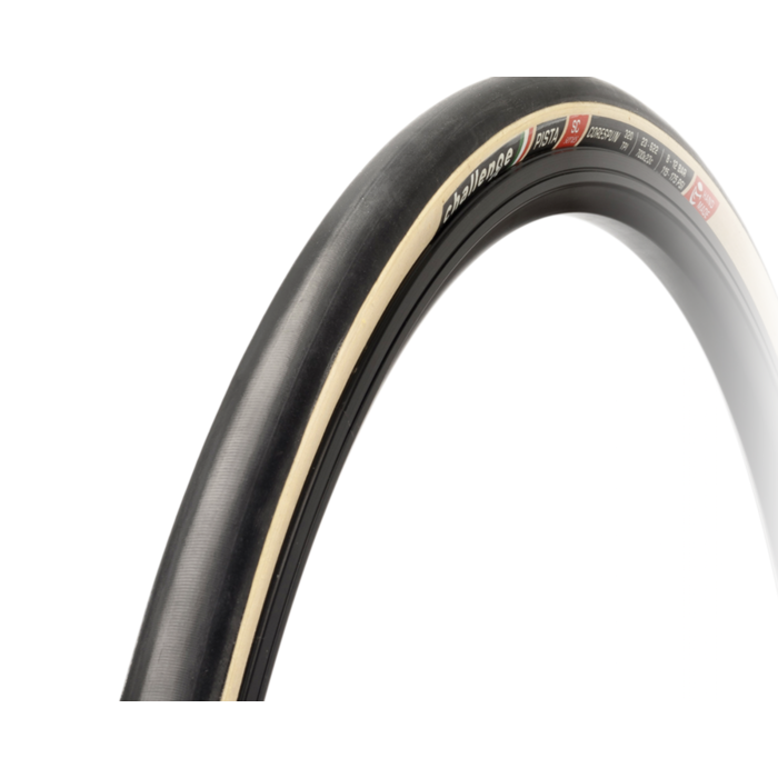 Challenge Pneu Pista SC S, 700 x 23, 320TPI, noir/beige