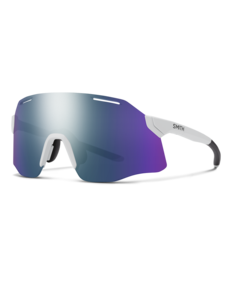  Smith Lunettes Vert ChromaPop Violet Mirror White Frame