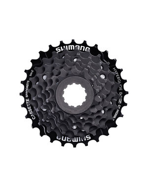 Shimano Shimano Tourney CS-HG200 Cassette - 7 Speed, 12-28t, Black