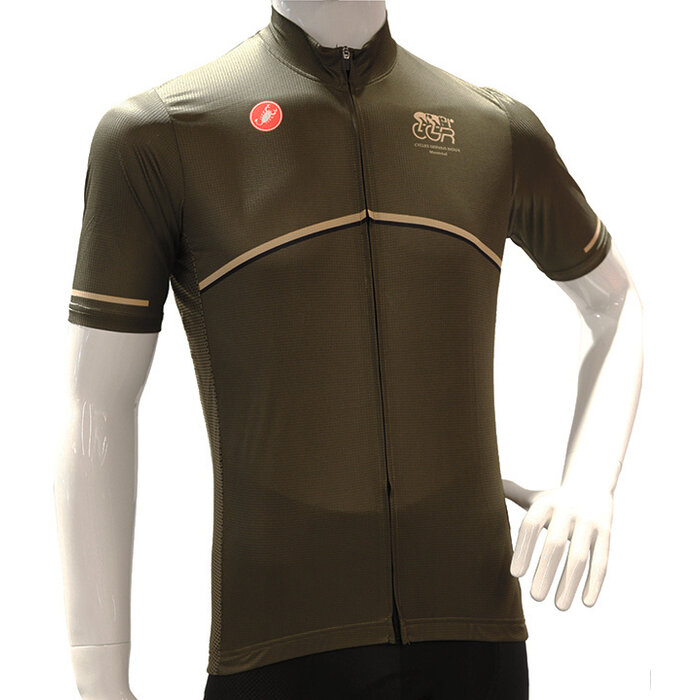 Vêtements CGR Maillot Homme SS Olive CG3