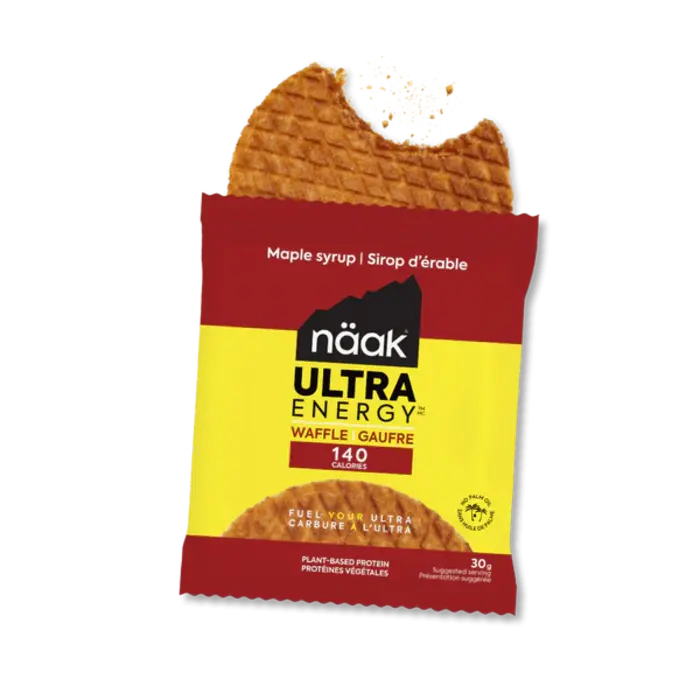 Naak Energy Waffle  Maple syrup single