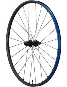 Shimano Shimano, REAR WHEEL, WH-RX570-700C, 24H, FOR 11/10-S, OLD:142MM, R:12MM E-THRU, TUBELESS, BLACK, CL DISC
