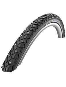  Schwalbe, Winter, Tire, 700x40C, Wire, Clincher, Winter, KevlarGuard, 50TPI, Black