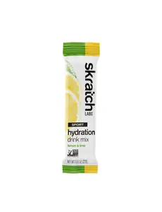  Skratch Labs Mélange de boisson sportive d’hydratation : Citron et lime, sachet