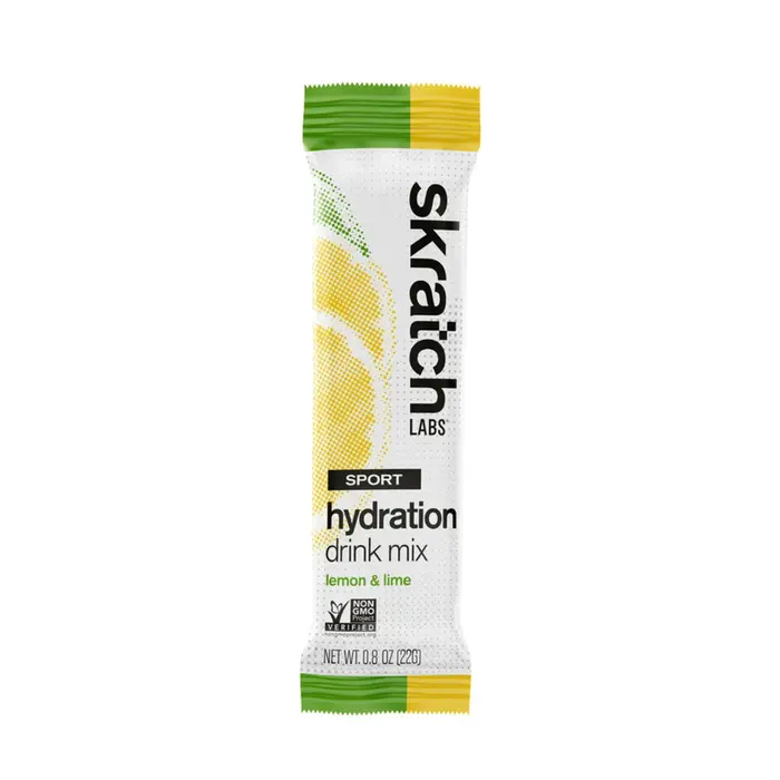 Skratch Labs Mélange de boisson sportive d’hydratation : Citron et lime, sachet