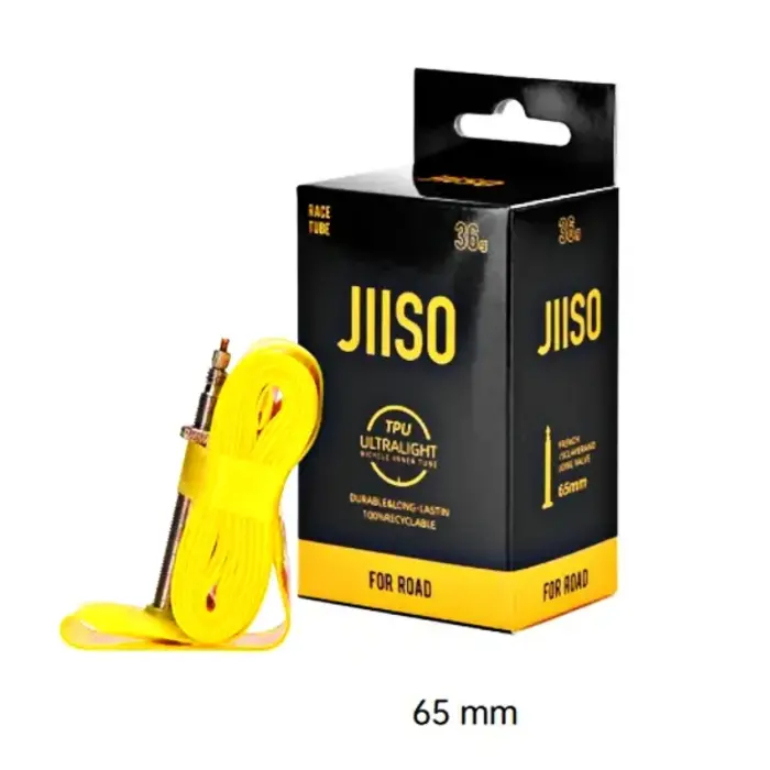 Jiiso Chambre à air (36g.), TPU, 700x18-32, valve Presta 45mm