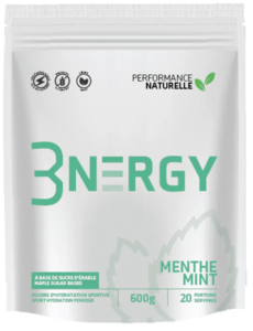 3NERGY 3NERGY poudre d'hydratation à l'Érable et Menthe 600g