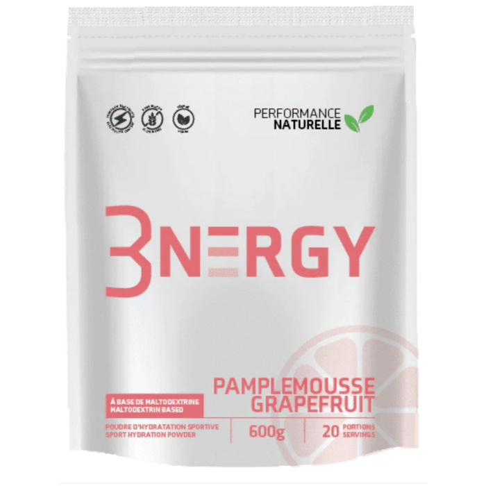 3NERGY 3NERGY Poudre d'Hydratation  Maltodextrine-Fructose Pamplemousse
