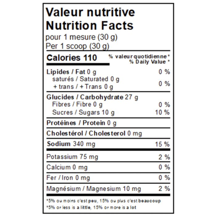 3NERGY 3NERGY Poudre d'Hydratation  Maltodextrine-Fructose Pamplemousse