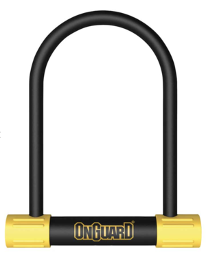  OnGuard, Bulldog STD 8010, U-Lock, 13 mm x 115mm x 230mm (13mm x 4.5'' x 9'')