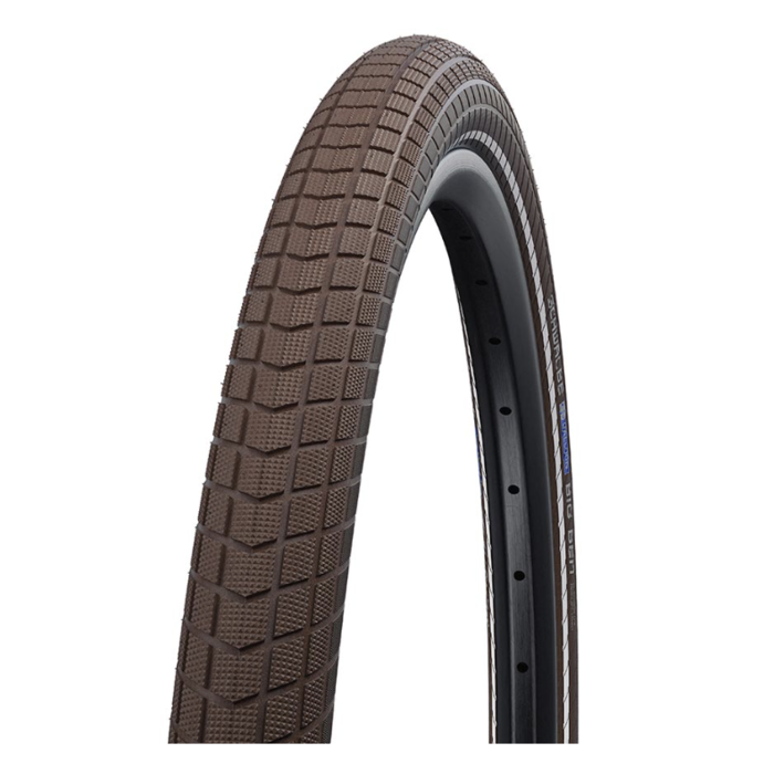 Schwalbe, Big Ben, Tire, 26''x2.15, Wire, Clincher, SBC, KevlarGuard, 50TPI, Brown