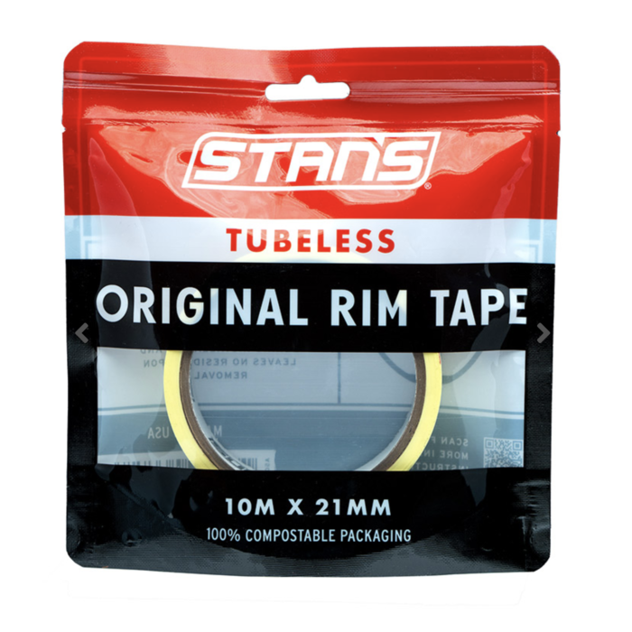 Stans No Tubes, Rim Tape, Tubeless Tape, 10m, 25mm