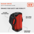 Lezyne RADAR DRIVE Lumière Arrière