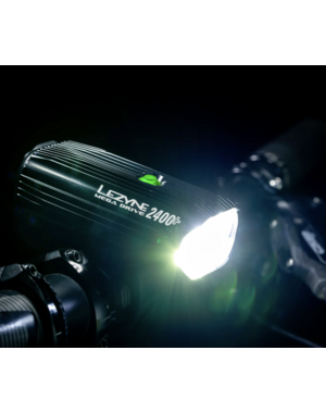  Lezyne, Mega Drive 2400+, Light, Front, Black