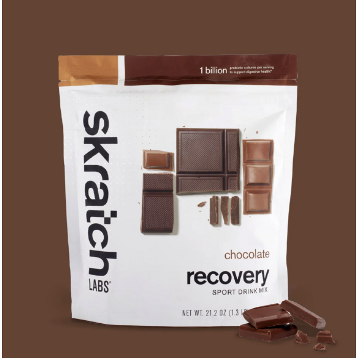 Skratch Labs - Mélange de boisson sportive de récupération 600g : Chocolat