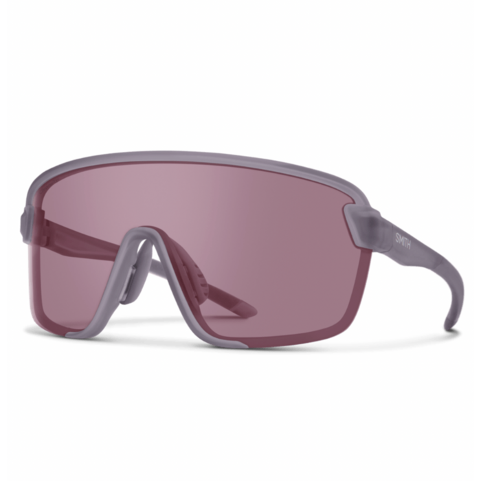 SMITH lunettes Bobcat Matte Meteorite Crystal | ChromaPop Low Light Rose