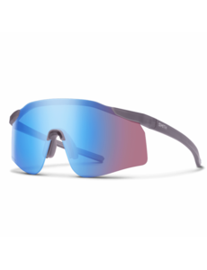 SMITH lunettes Defy Matte Meteorite Crystal | ChromaPop Low Light Rose Blue Mirror