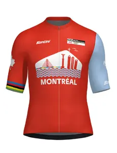 Santini Maillot officiel Mondiaux UCI Montréal 2026 UNISEX