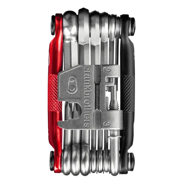 crankbrothers crankbrothers, Multi 19, Multioutil, Nombre d'outils: 19, Noir/Rouge