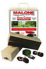 Malone Auto Rack Malone Standard Kayak Carrier with Tie-Downs - Foam Block Style - 12" Long