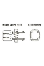 Hobie Hobie Aka Lock Kit Hinged Hook