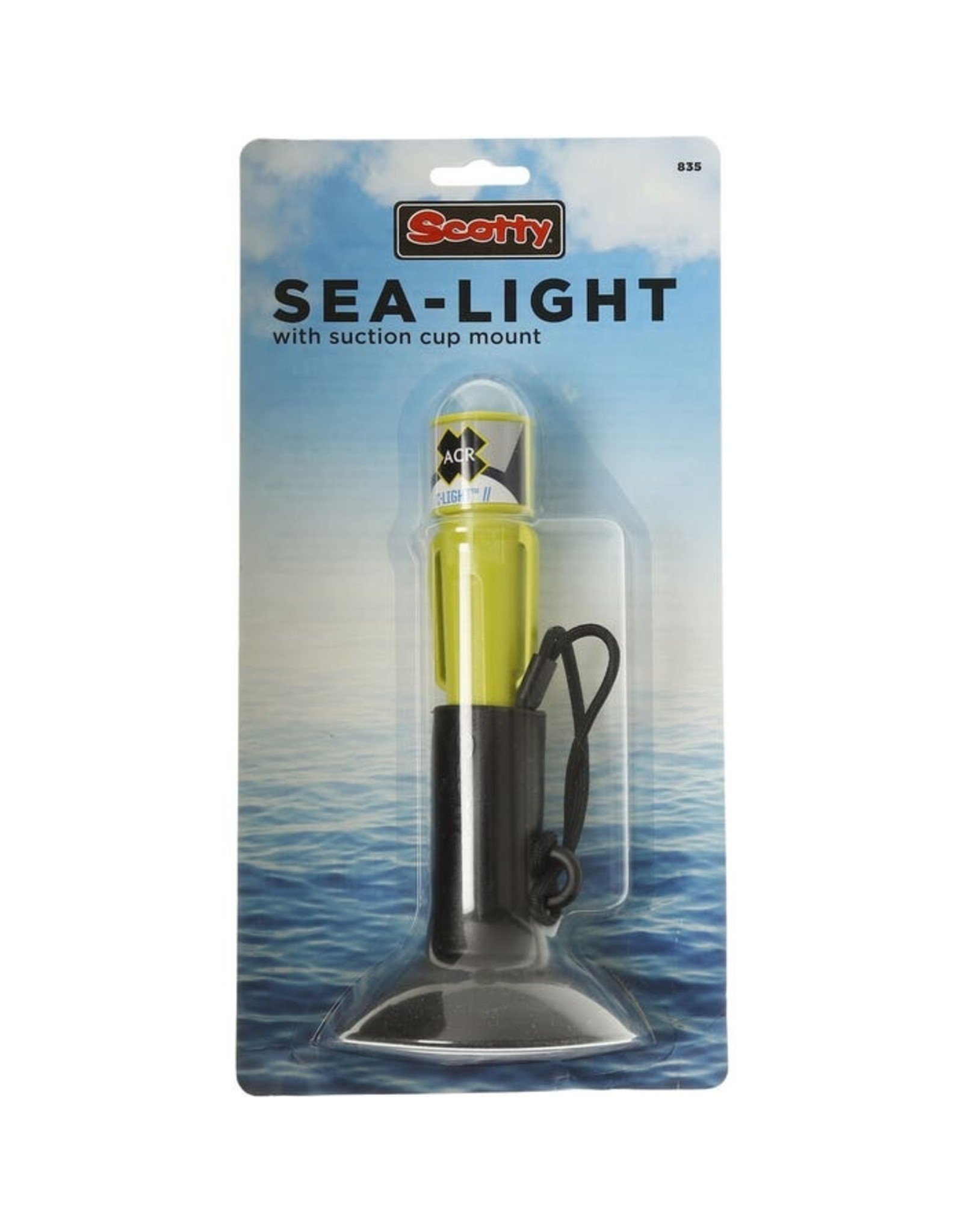 Scotty Scotty LED Sea-Light, Compact Version, w/ Suction Cup Mount