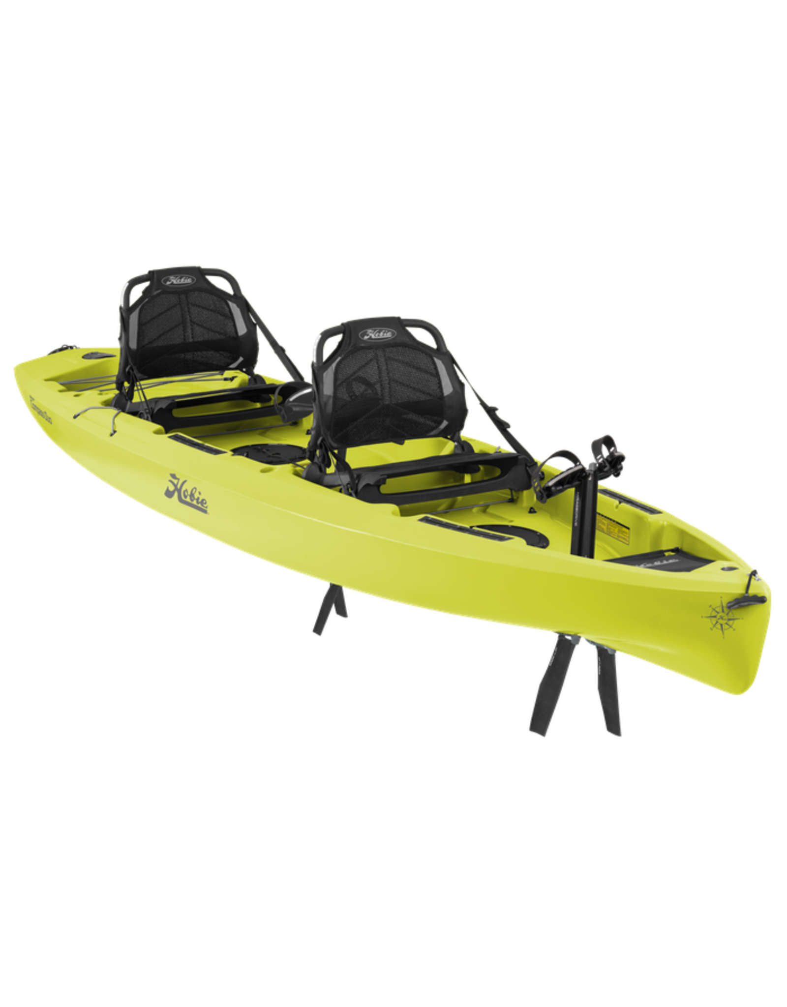 Hobie Hobie Kayak Compass Duo (1) MD 180 + (1) MD GT, Kick-Up Fin