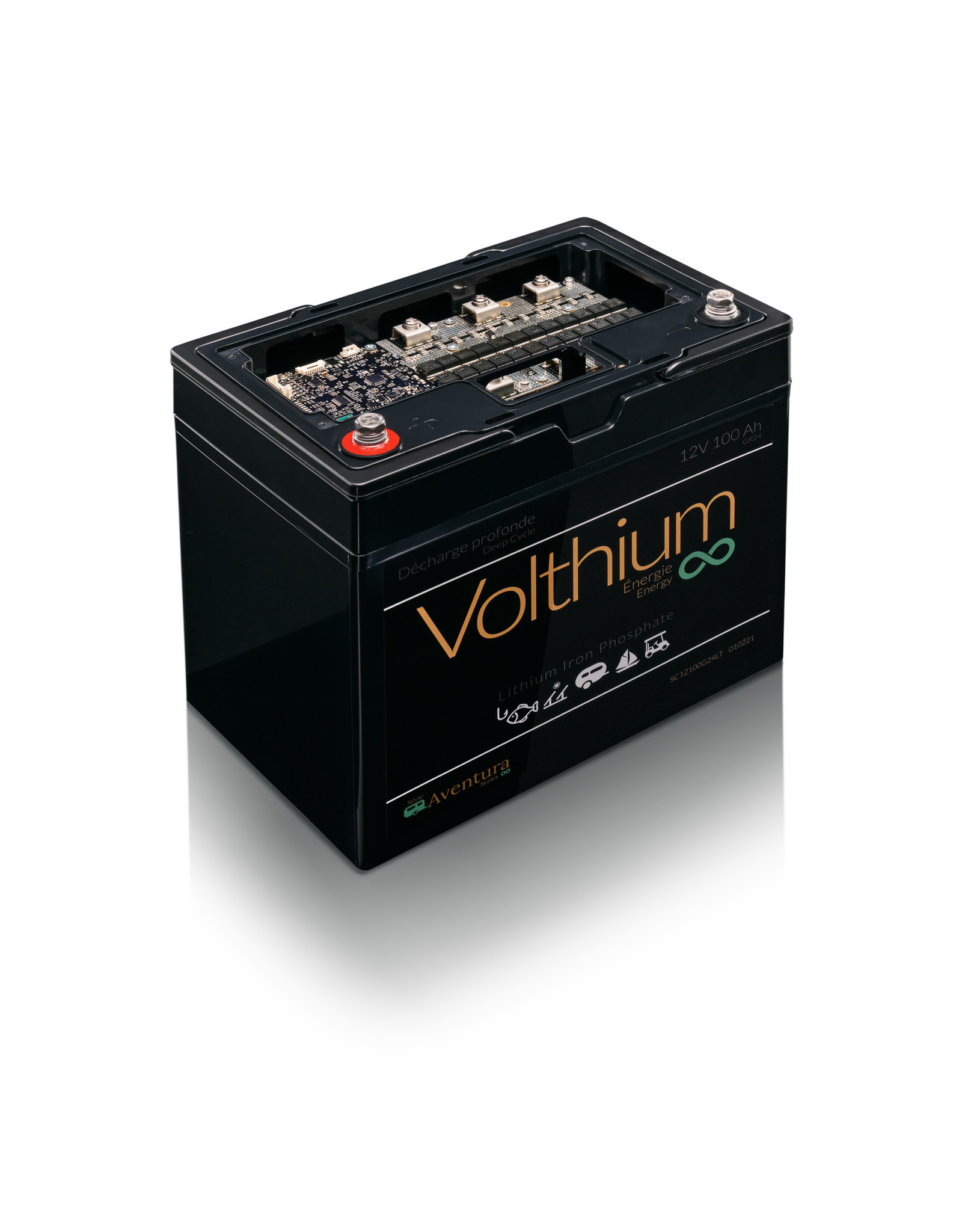 Volthium Volthium Aventura Lithium battery 12v 100Ah