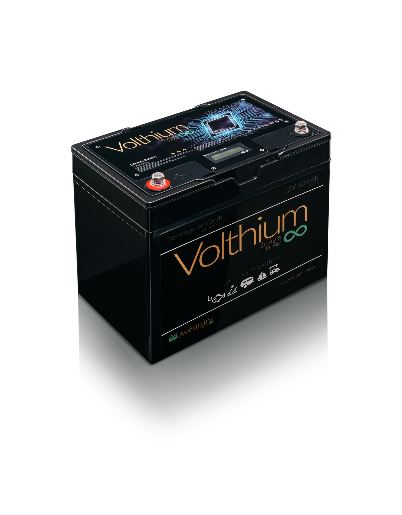 Volthium Volthium Batterie Aventura Lithium 12v 100Ah