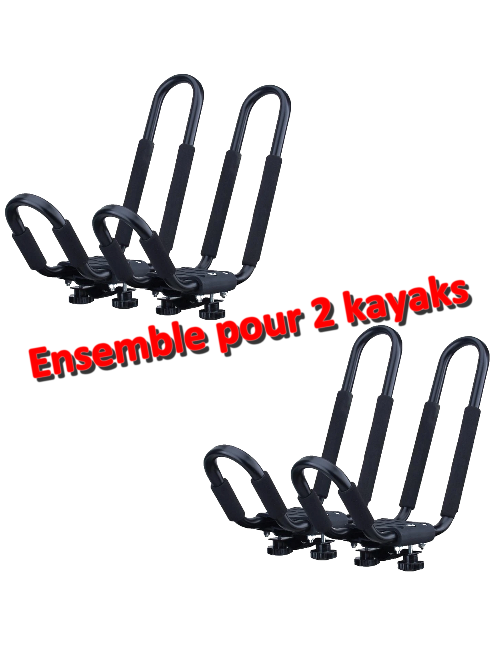 Yanes Yanes Acc. Support en J (DUO) pour 2 kayaks