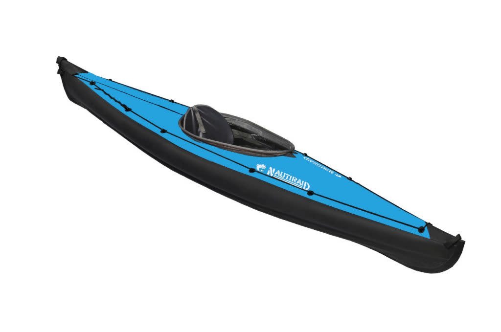 Nautiraid kayak RAID 325 PVC Alu Bleu - Kayak Junky Inc.