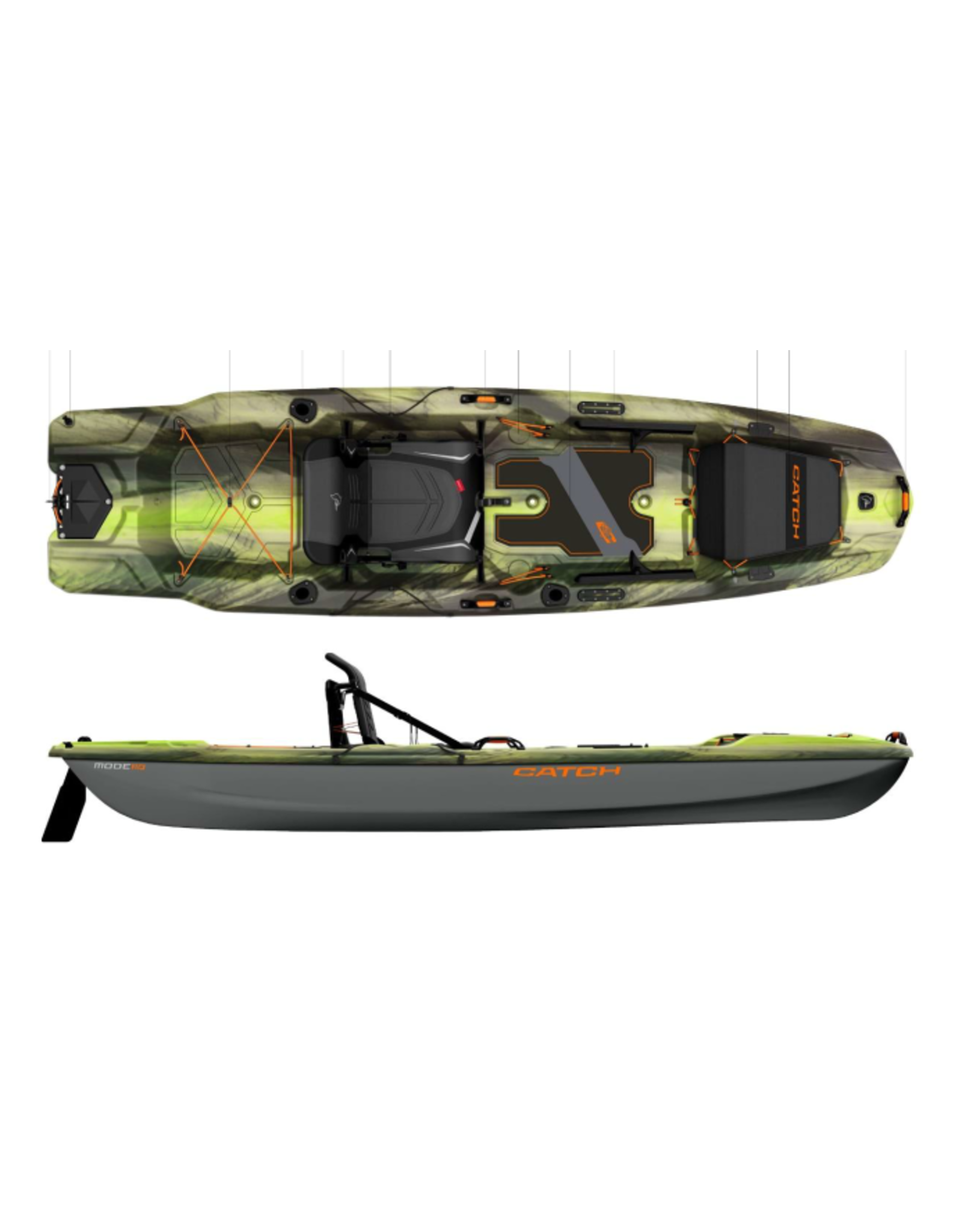 Pelican kayak Catch 110 Mode Kayak Junky