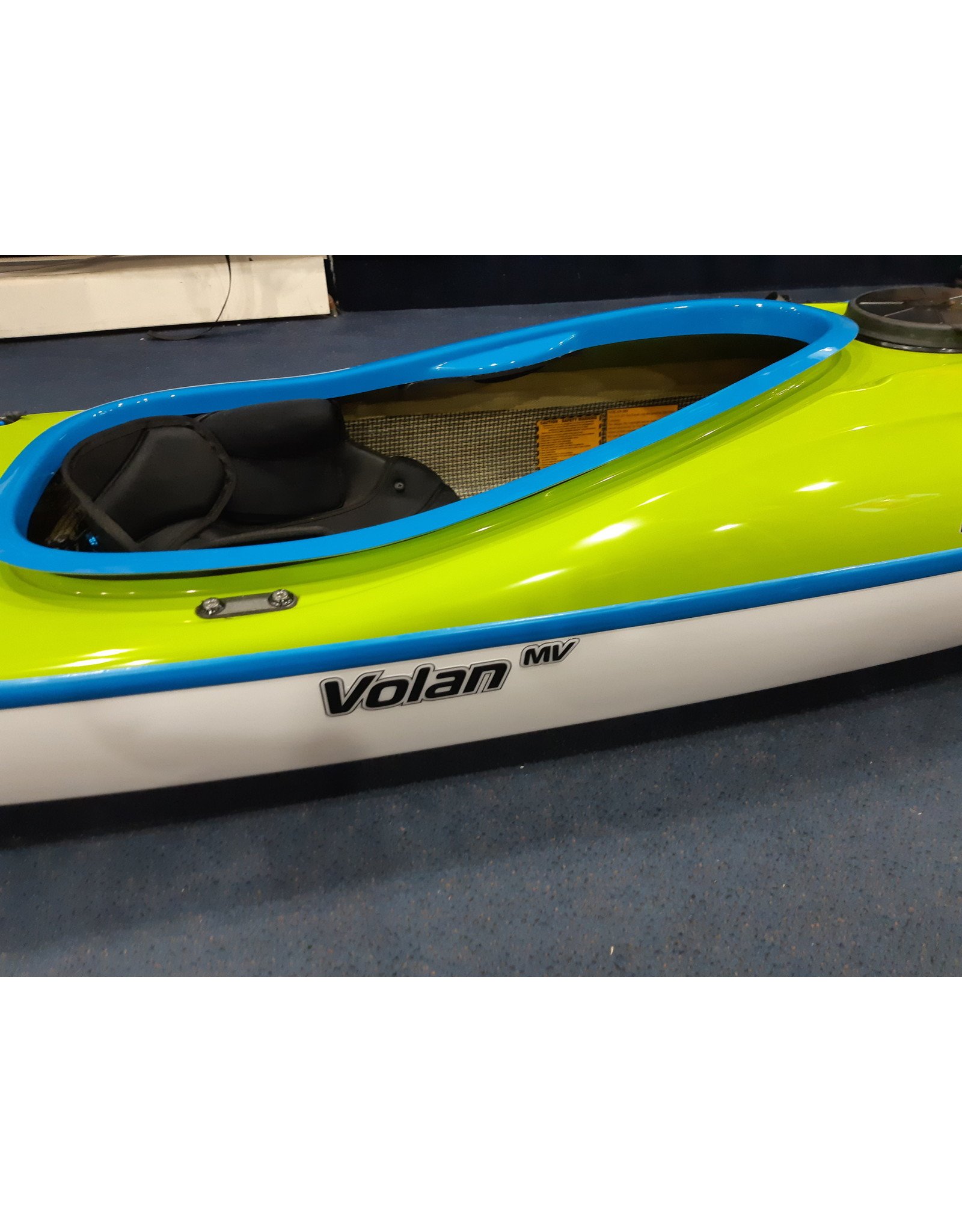 P&H Custom Sea Kayaks P&H kayak Volan MV  Lightweight Kevlar/Carbon with Keel strip Green/White/Turquoise