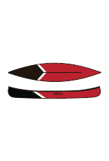 Scott Canot Scott Canoe Prospector 16 FG Magtogoek Black/White/Red