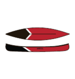 Scott Canot Scott Canoe Prospector 16 KEVLAR Magtogoek Black/White/Red