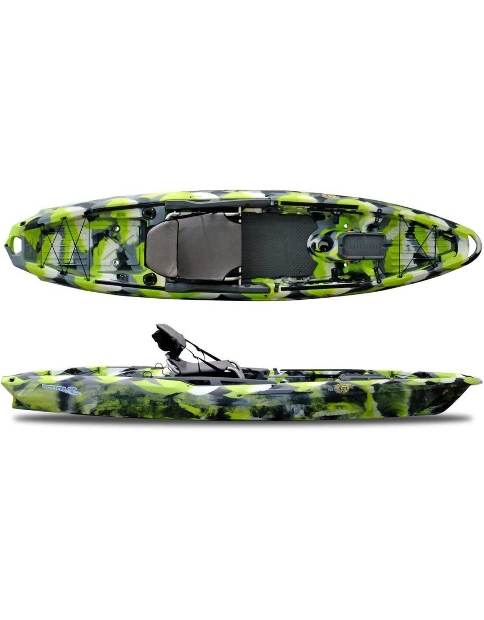 3 Waters Kayaks 3 Waters kayak Big Fish 120 Green/Camo