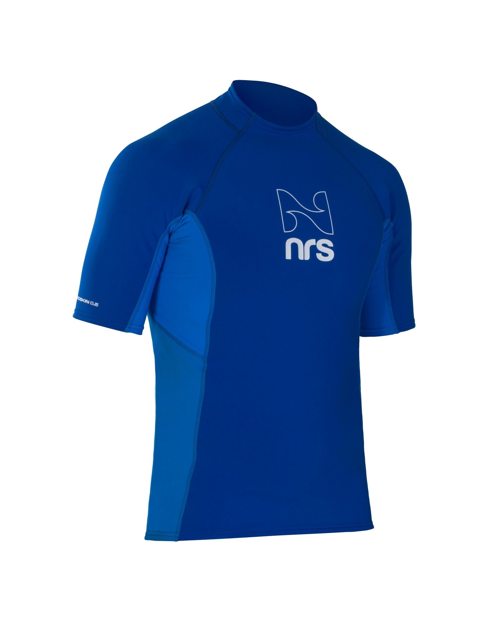 NRS NRS chandail HydroSkin 0.5 homme Manches courtes  Bleu Small