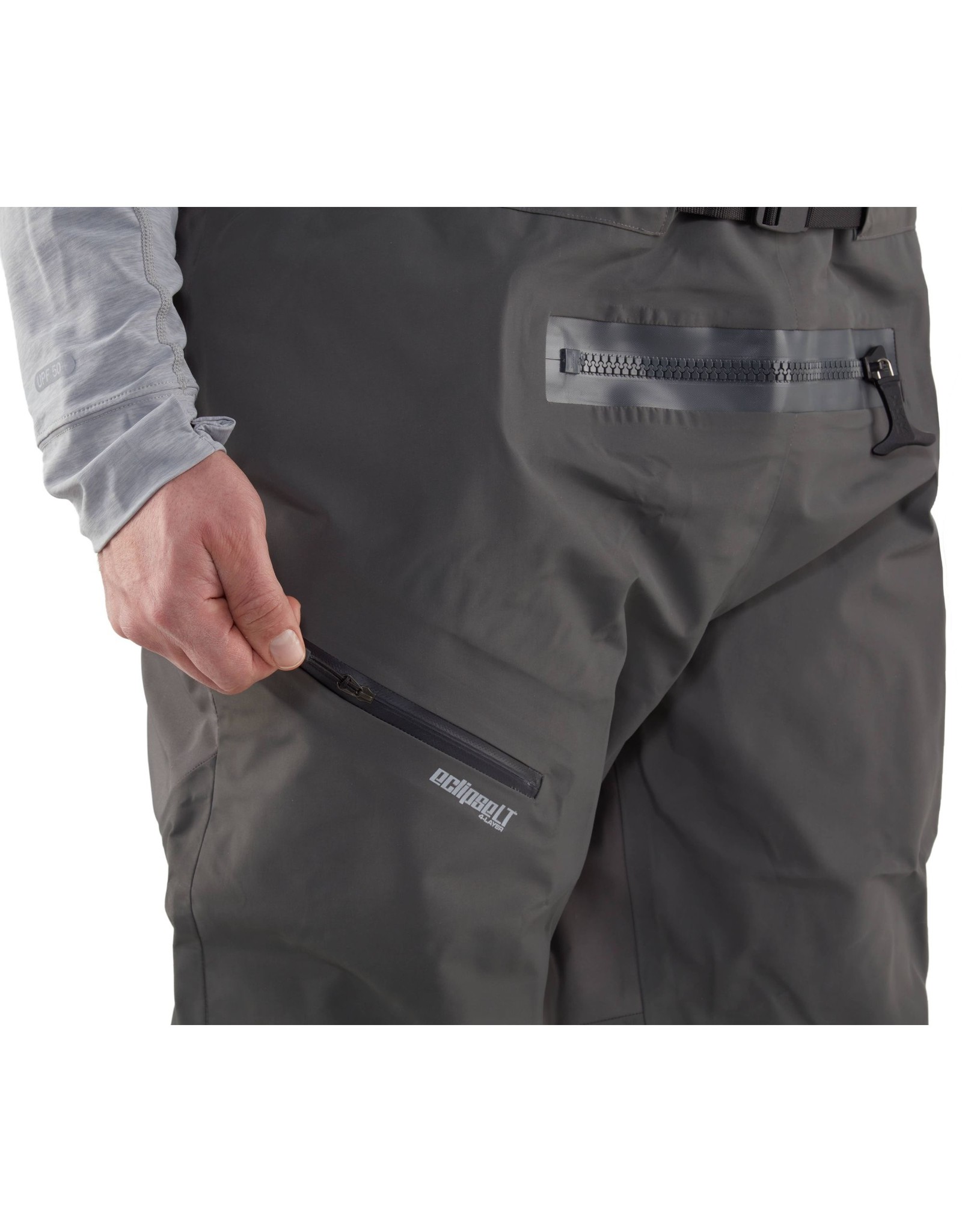 NRS NRS pantalon étanche Sidewinder Bib Dark Shadow