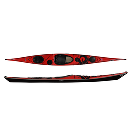 P&H Custom Sea Kayaks P&H kayak Cetus HV Performance Kevlar/Diolen Red/Black/Black (2022)