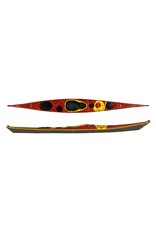 P&H Custom Sea Kayaks P&H kayak Cetus LV Lightweight Kevlar/Carbon Red/Clear/Yellow (2022)