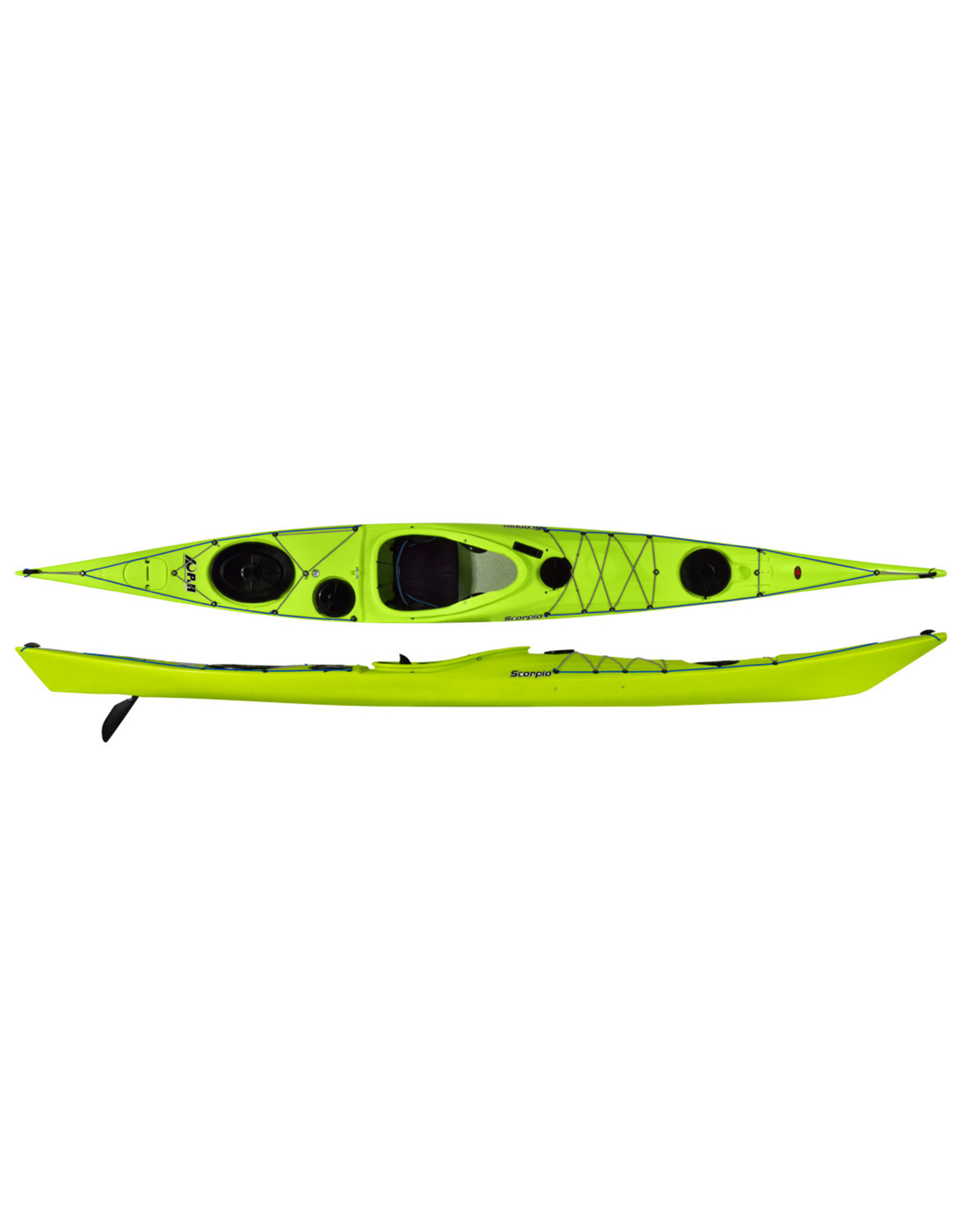 P&H Custom Sea Kayaks P&H kayak Scorpio MKII HV avec dérive