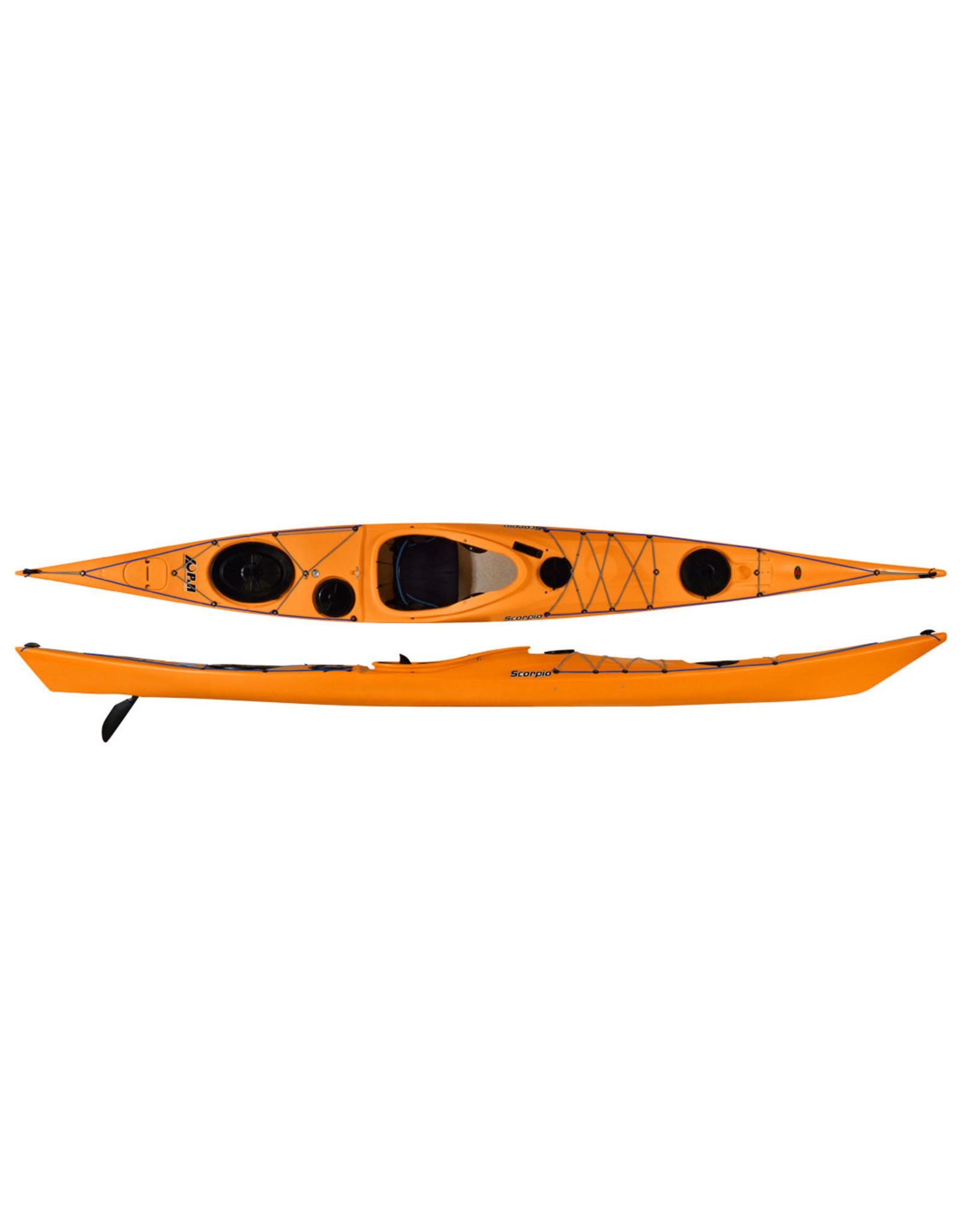 P&H Custom Sea Kayaks P&H kayak Scorpio MKII LV avec dérive
