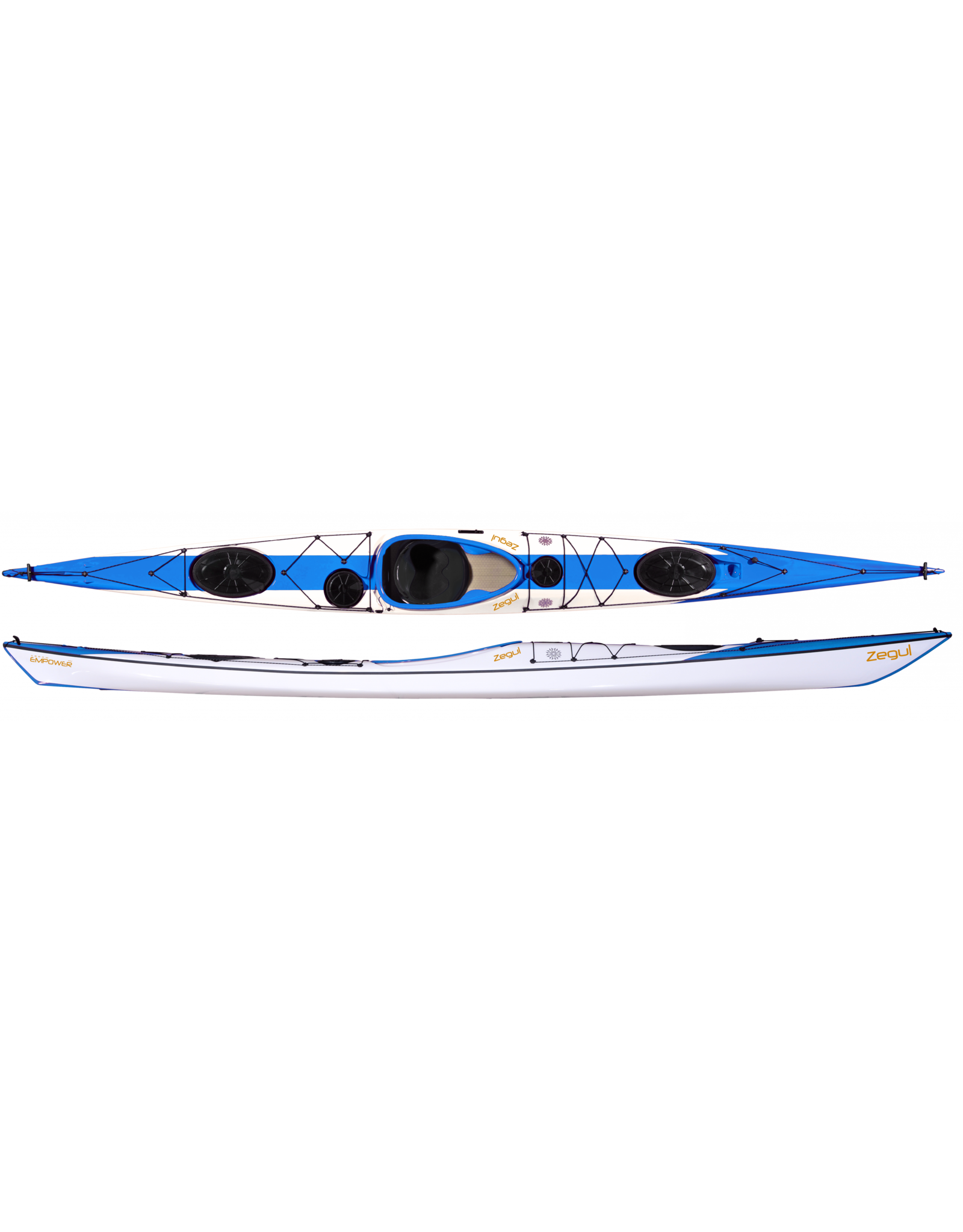 Zegul Zegul Kayak Arrow Empower HV ACORE White-Blue-White