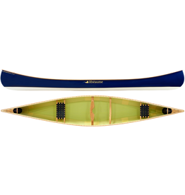 Canots Rhéaume Rhéaume Canoe Prospecteur 17'4'' skid plate FG PVC Blue