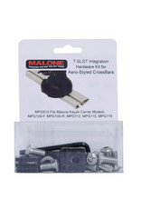 Malone Auto Rack Malone Acc. T-Slot Mounting Kit for Aero Style Bars (MPG110, 112, 115, 119)